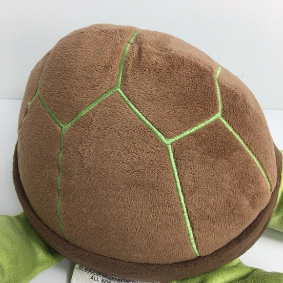Circo Target Plush Turtle Tortoise Pillow Reptile Green Brown Bedding Decor Toy - Picture 6 of 12